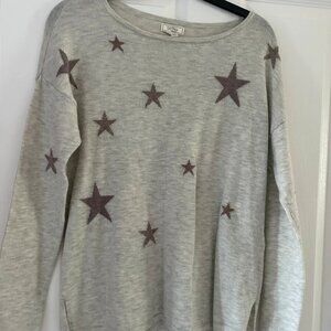 Ladies fatface star jumper